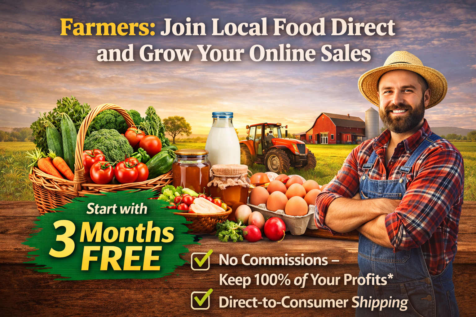 Farmers: Join Local Food Direct